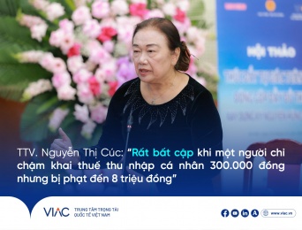 TTV Nguyễn Thị Cúc: Rất bất cập khi một người chỉ chậm khai thuế thu nhập cá nhân 300.000 đồng nhưng bị phạt đến 8 triệu đồng